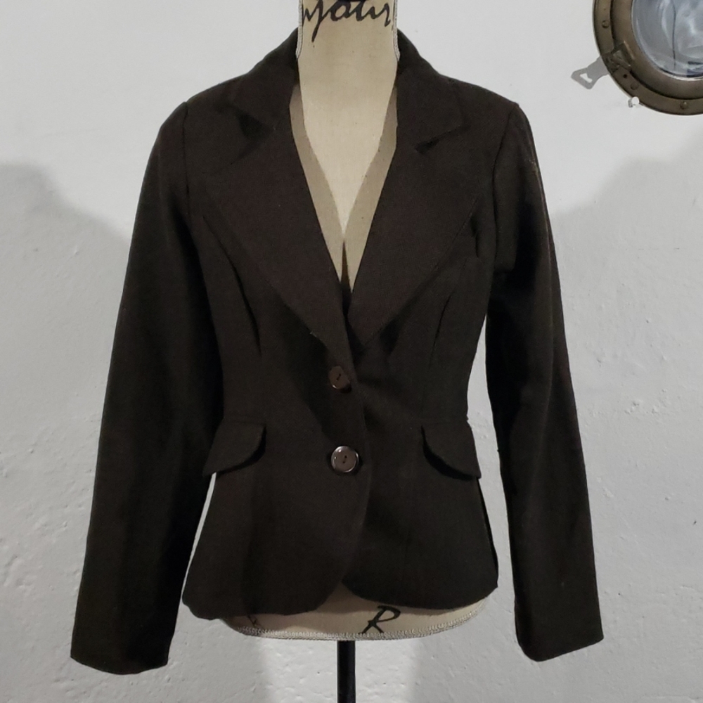 Brown Tweed Blazer